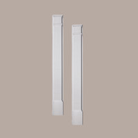 PIL6X120P____PILASTER PLAIN ADJ PLTH 120X6-1/4X2-1/2