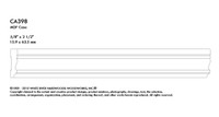 CA398MDF_5/8 X 2 1/2 Mdf Case 16' Primed