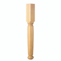 CLM6208MA_35.25" Plain English Estate Column Maple