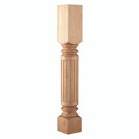CLM6211CH_5" Dia Fluted Classic Column Cherry 1ea