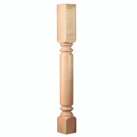 CLM6214CH_35.25" Plain Classic Column Cherry