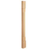 CLM6228HMA_3.75" Dia Mission Column Half Maple 1ea