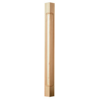CP6248MA_36" Trad Corner Post 1ea 6bx Maple
