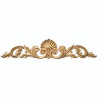CRV5040LW_36" Lg Shell/scrolls Lindenwood 1cd 20bx