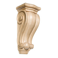 CRV5105LW_12 3/8" Lg Classic Corbl Lindenwood 1ea 4bx