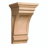 CRV5108CH_6 1/2" Small Mission Corbel Cherry 1ea 8bx