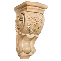 CRV5112MA_10" Med G/v Tassel Corbl Maple 1ea 4bx