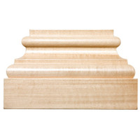 CRV5128LW_12 5/8" Grand Sq Plynth Lindenwood 1cd