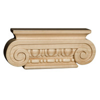 CRV5143LW_7" Sm Ionic Capital Lindenwood 1cd 10bx