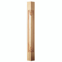 CP6240MA_42" Filigree Corner Post 1ea 6bx Maple