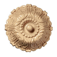 CRV5596CH_2 1/2" Sm Acanthus Rosette 2bg 10bx Cherry