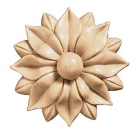 CRV5618MA_2 3/4" Flower Rosette 2cd 20bx Maple