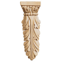 CRV5640CH_8 3/4" Acanthus Drop 2 sets/cd 20bx Cherry