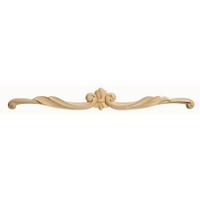 CRV5700CH_29 1/2" Lg Acanthus Valance Cherry 1ea 20bx