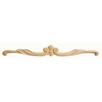 CRV5704CH_24" Sm Acanthus Valance Cherry 1ea 20bx