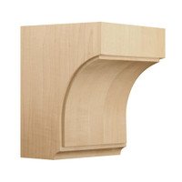 CRV7042CH_8 1/4" Medium Triad Corbel Cherry