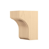 CRV7044WA_5 1/2" Small Triad Corbel Walnut