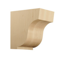 CRV7046MA_7 1/2" Medium Simplicity Corbel Maple