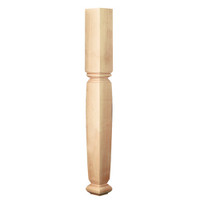 CLM6205CH_35.25" Square English Estate Column Cherry
