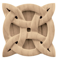 CRV7064MA_2 3/4" Sq Small Gaelic Tile Maple