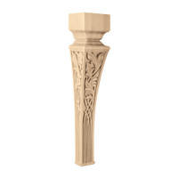 CRV7022MA_28" Large Nouveau Corbel Maple