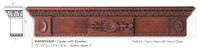 MAN9033LW_8 1/2" x 13" x 72 1/2" Mantel
