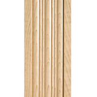 MLD5832RCH_3" Md Reeded Pilaster 8' pc Cherry