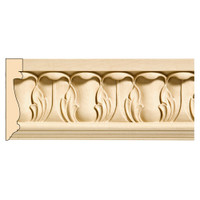 MLD5905MA_4 3/4" Lg Acanthus Frieze 8'pc Maple