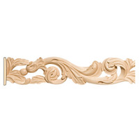 MLD5915MA_3" Pierced Acan Scrolls Frieze 8'pc Maple