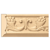 MLD5918CH_3 1/2" Cornacopias Frieze 8' pc Cherry