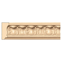 MLD5940CH_1 1/2" Acanthus Panel Mould 8' pc Cherry