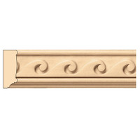 MLD5952CH_1 1/2" Vitruvian Wave Panel Mould 8' pc Cherry