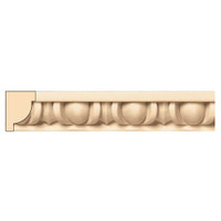 MLD5979CH_1" Egg & Dart Panel Mould 8' pc Cherry