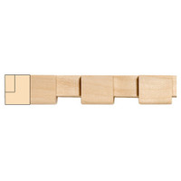 MLD6006CH_7/8 X 3/4" Dentil Cherry 8'pc