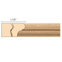 MLD6022CH_1 5/8" Parting Strip 8' pc Cherry