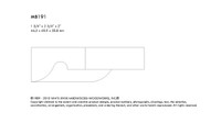 MB191POP_1 3/4 X 2 3/4 X 2 Modillion Block Poplar