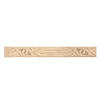 MLD7016RO_3/4"x48" Nouveau Light Rail Insert Mldg Red Oak
