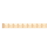 MLD7008WA_3/4"x48" Pinnacle  Light Rail Insert Mould Walnut