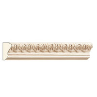 PM8561POP_1/2 X 1 Small Acanthus Panel Mould Poplar