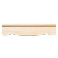 RH6086CH_84" Smooth Scrolled Rangehood Cherry 1ea 2bx