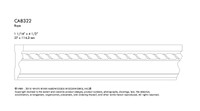 WCA8322RES_1 1/16 X 4 1/2 ROPE RESIN