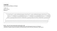 WCA8330RES_1 3/4 X 5 LAUREL CR/R&B RESIN