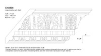 WCM8808RES_13/16 X 7 1/2 RESIN