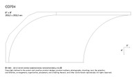WCO704RES_8" X 8" X 16'   RESIN COVE