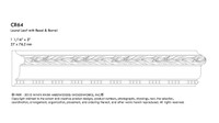 WCR64RES_1 1/16 X 3 CHAIR RAIL RESIN