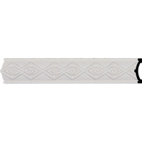 2 1/4"H x 3/4"P x 95 7/8"L, (1 5/8" Repeat), Haylynn Chair Rail
