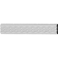 1 1/8"H x 3/8"P x 96 1/8"L, (3/4" Repeat), Swindon Chair Rail