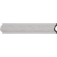 5 7/8"H x 1 3/4"P x 95 7/8"L, (7 7/8" Repeat), Harvest Chair Rail