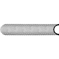 5 1/2"H x 3"P x 95 3/4"L, (7 1/2" Repeat), Nicole Chair Rail