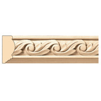 MLD5944MA_1 1/2" Acanthus Wave Panel Mould 8' pc Maple
